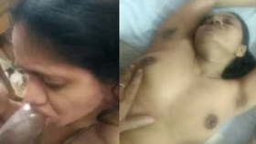 Indian matrimony: Telugu wife performs oral sex and intercourse