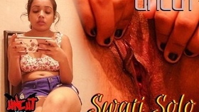 Swati's 2021 steamy solo performance in uncutadda video