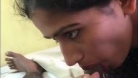 Arousing wife Najmi delivers a passionate oral experience in this heated video