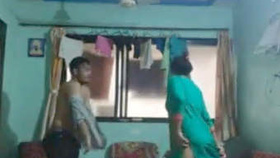 A seasoned Indian beauty has her intimate area vigorously stimulated by a man
