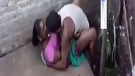 Indian brother-in-law secretly has outdoor affair with his sister-in-law