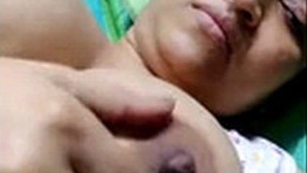 Elderly Indian women's unmet desires in a heated video