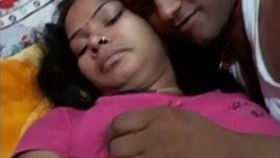 Intimate video of a married couple in the comfort of their home