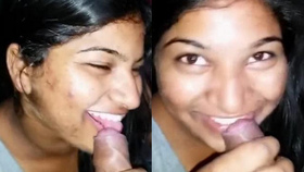 Desi girl Bindu enjoys intense oral and intercourse