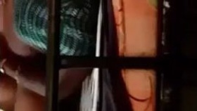 Desi aunty's tight ass captured during intimate encounter