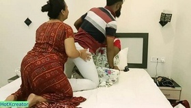 A Bengali housewife and her sister have a passionate threesome with two men