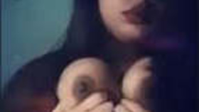 Sensual Desi teenagers indulge in intimate breast caressation