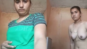 Sexy village bhabhi reveals her curves in a revealing dress