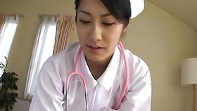 Japanese Nurse Sucking Cock POV