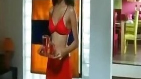 Sherlyn Chopra Red Swastika