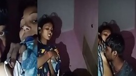 Dehati lover enjoying sex on cam at night time