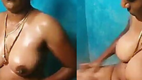 Indian housewife hopes men will appreciate shower porn music video