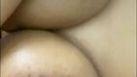 Big Oiled Mixed Desi Titties! Close Up Nipple play Cum To My Tits!