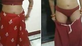 Indian model has to delete clothing items exposing XXX body parts