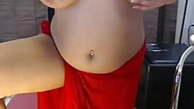 Gorgeous Indian porn with big boobs masturbates on webcam