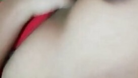 Desi indian girl sucking and fucking myself with her lover