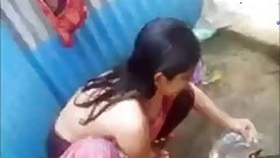 Desi hot girl naked caught on hidden camera by the guy next door