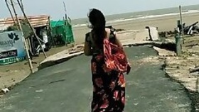 Indian bhabhi mom gets fucked at a seaside beach resort!!!