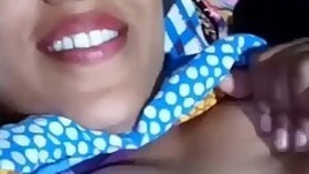 Desi wife with big tits showing