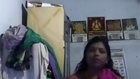 horny Tamil girl strips naked
